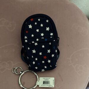 Vera Bradley Fireworks Star Party bag charm